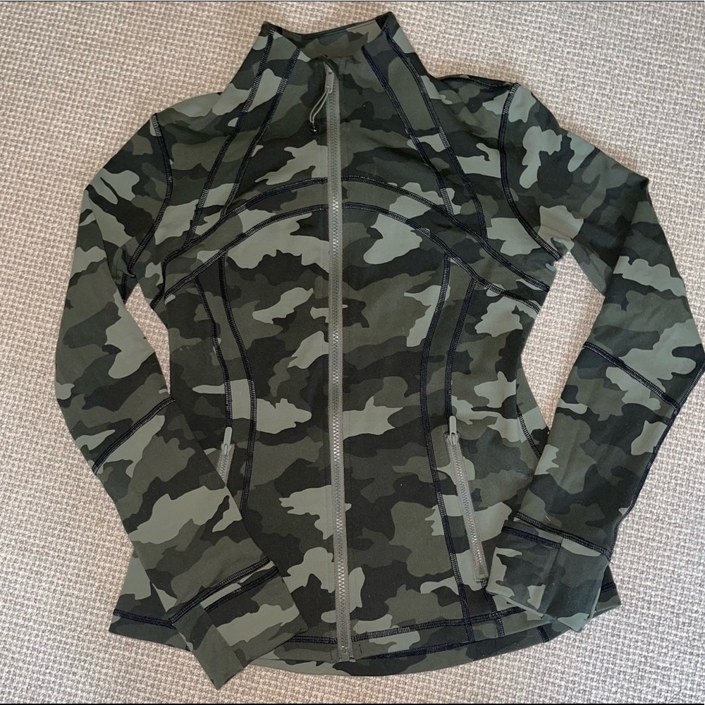 camo lululemon jacket